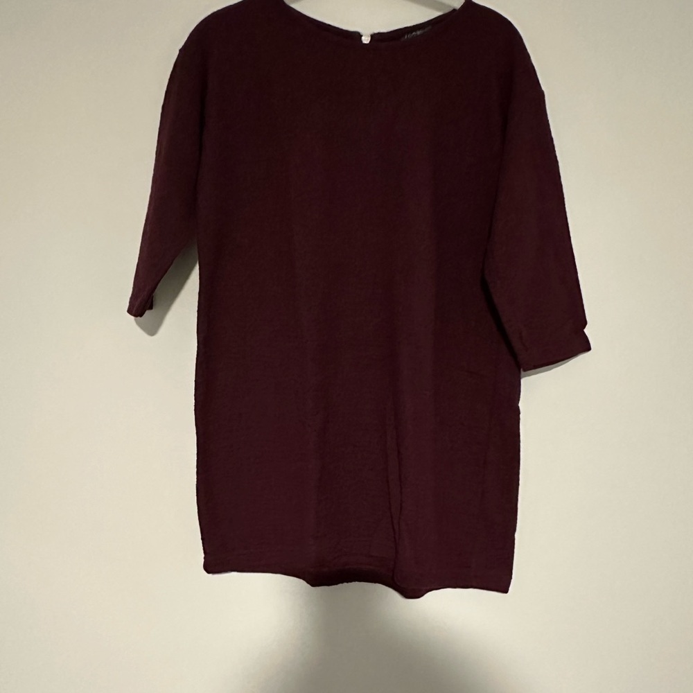 topshop purple sweater size 4